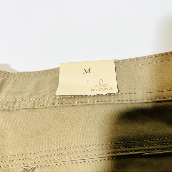 Prana shorts Zion Stretch cargo shorts hiking shorts khaki new men Size M medium - Picture 13 of 14